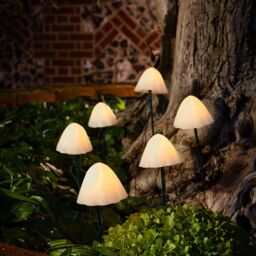Solar Centre XL Forest Mushroom Stake Lights