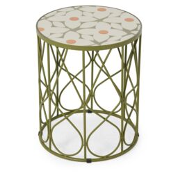 Garden Stories Studio 70 Side Table With  Mosaic Flower Top