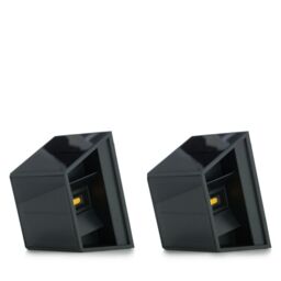Outlet Garden Reflections 2 x Rectangle Solar Wall Lights Adjustabl...
