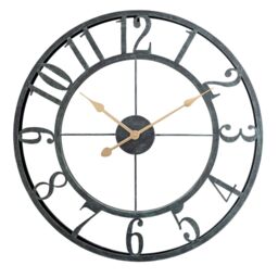 Garden Stories Indoor Outdoor Skeleton Clock