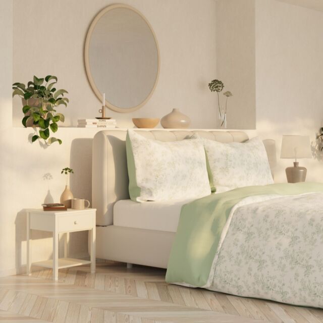Supersoft by Cozee Home Floral 3 Piece Duvet Set