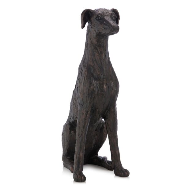 Garden Stories Alice the Lurcher Dog Sculpture