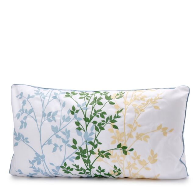 Outlet Cozee Home Floral Embroidery Rectangle Cushion