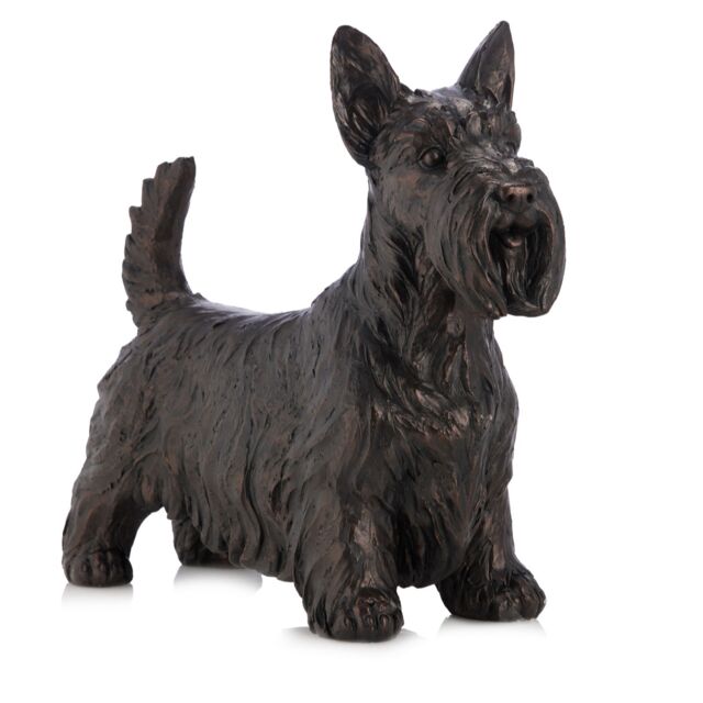 Garden Stories Archie the Scottie Dog Sculpture