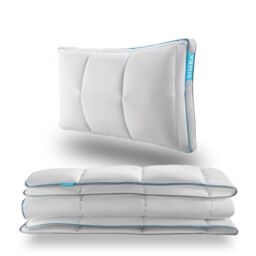 Simba Hybrid Pillow 10.5 Tog Hybrid Duvet & Mattress Protector Bundle