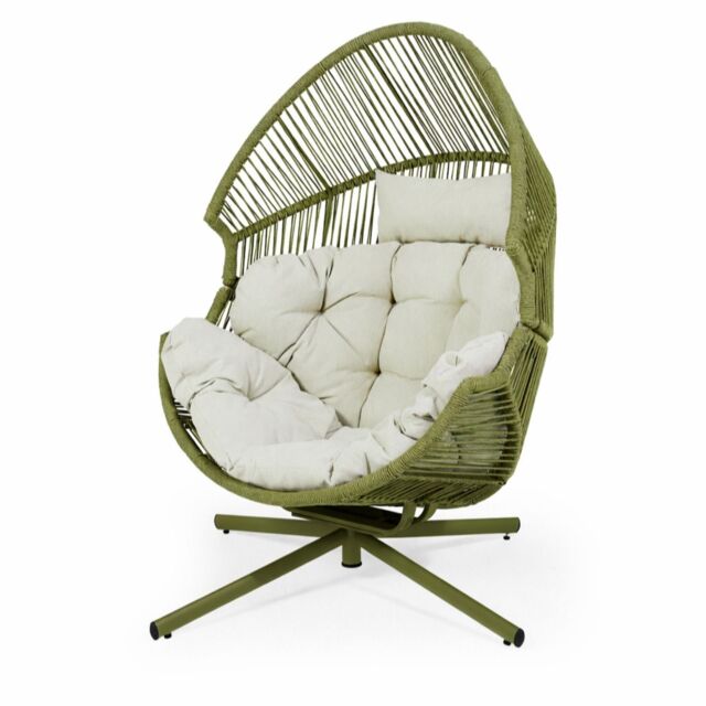 Garden Stories Ulta Comfort Rope Standing Swivel Chair