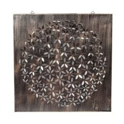 Garden Stories Outdoor Metal Wall Art Solar Light