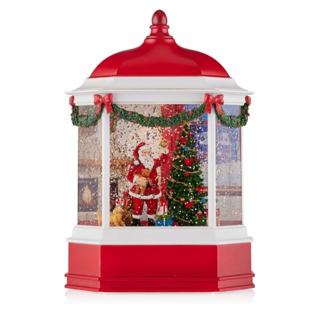 Festive 24cm Nostalgic Scene Water Spinner