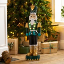 Festive 80cm Pre Lit Nutcracker
