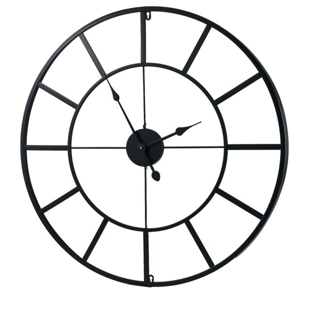 abode Indoor/Outdoor Light Up Skeleton Wall Clock 74cm