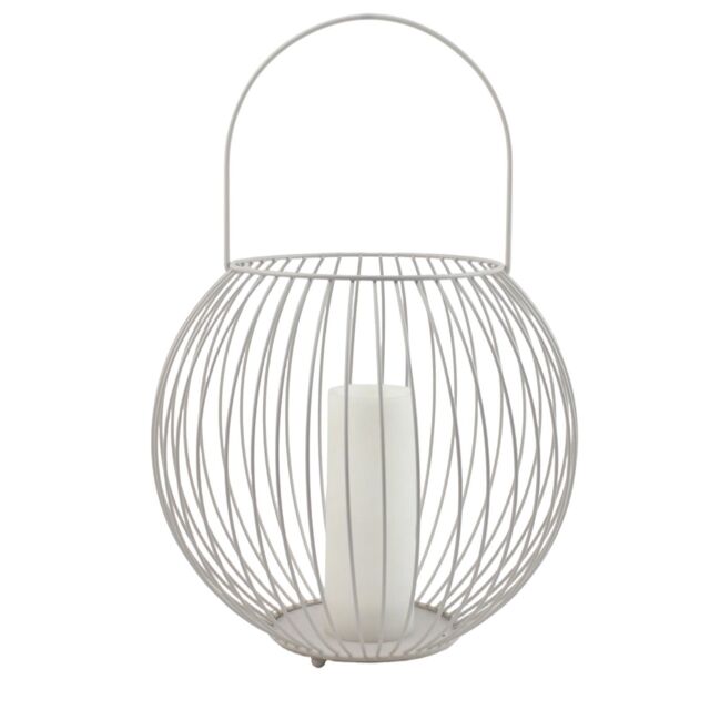 K by Kelly Hoppen Oversize Lantern with LED Candles
