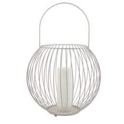K by Kelly Hoppen Oversize Lantern with LED Candles