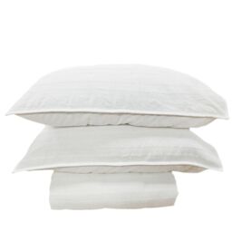 K by Kelly Hoppen Striped Matelasse Throw and Set of 2 Pillowcases