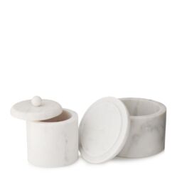K by Kelly Hoppen Set of 2 Marble Trinket Boxes