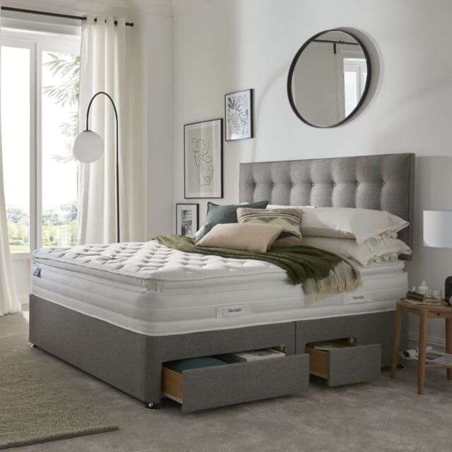 Silentnight Comfort Pure 1800 Pocket Pillowtop Mattress & Divan