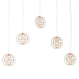 Festive Multi Function Pumpkin Curtain Light