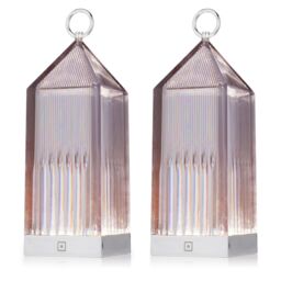 Home Stories Set Of 2 LED Indoor / Outdoor Lantern