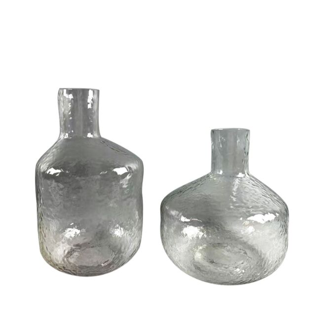 K by Kelly Hoppen Set of 2 Hammered Vases