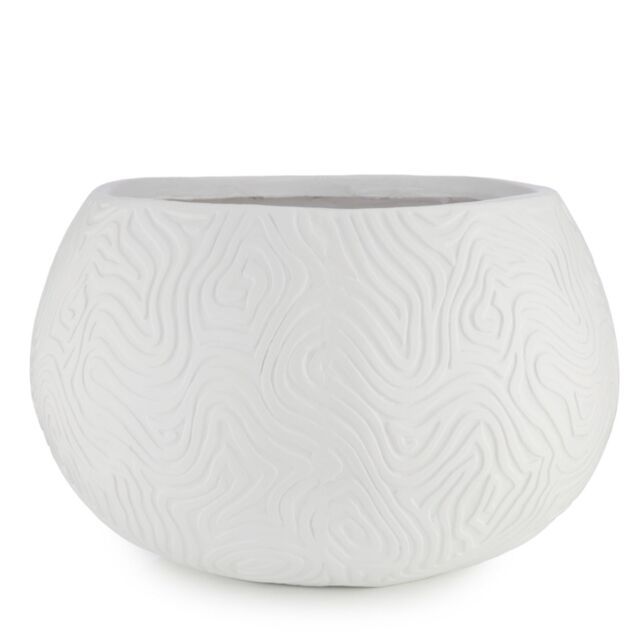 abode Embossed 45cm Planter