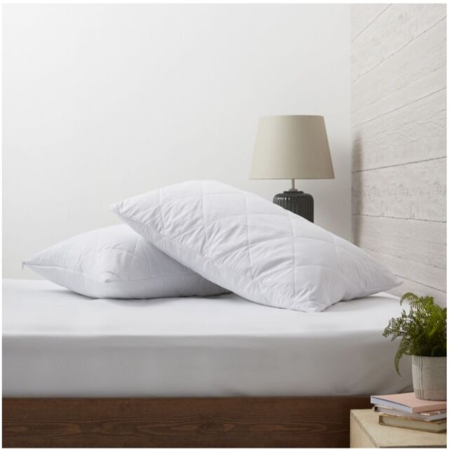 Supersoft by Cozee Home Set of 2 Waterproof Pillow Protectors