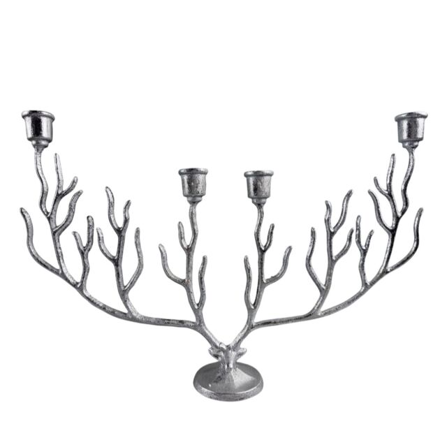 Home Stories Stag Antler Candle Holder