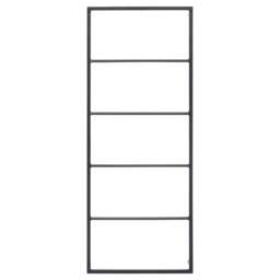 Rackhams Towel Rack Black 45x10x115 cm Steel - thumbnail 3