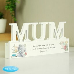 Rackhams Personalised Me To You Wooden Mum Ornament - thumbnail 4