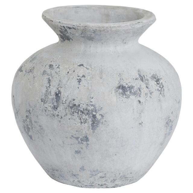Rackhams Darcy Antique Ceramic Vase - Stone - 30 x 31 x 31cm - Stone - 100% Ceramic - image 1