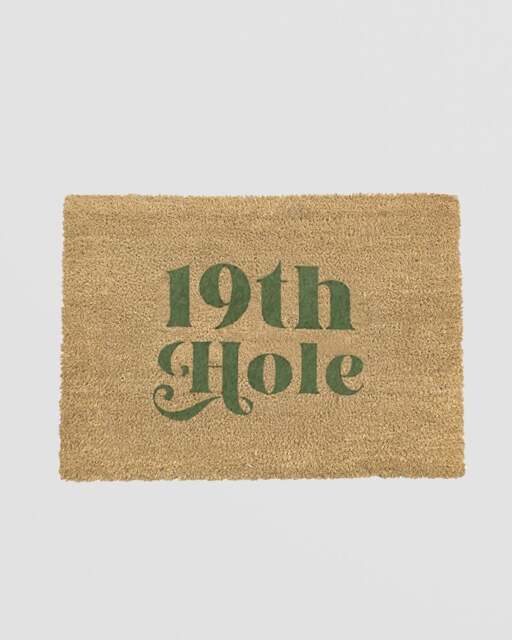 Rackhams 19th Hole Doormat (60 x 40cm)