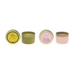 Rackhams Winnie the Pooh Scented Candle Gift Set 2×175g – Honey & Orange Blossom, Spring Blossom & Acorns - 175g - Candle - No