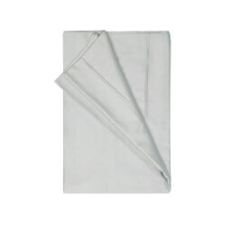 Rackhams 200 Thread Count Egyptian Cotton Flat Sheet - Platinum - Platinum - King/Superking - 100% Egyptian Cotton - thumbnail 2