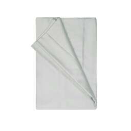 Rackhams 200 Thread Count Egyptian Cotton Flat Sheet - Platinum - Platinum - King/Superking - 100% Egyptian Cotton - thumbnail 1