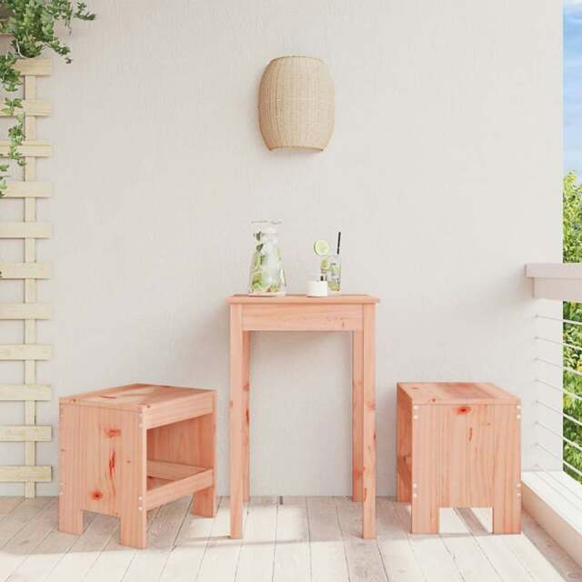 Rackhams Garden Stools 2 pcs 40x36x45 cm Solid Wood Douglas