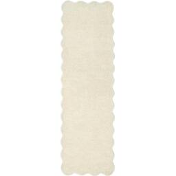 Rackhams Scalloped Elsie Rugs Cream - 160X230 cm - thumbnail 6