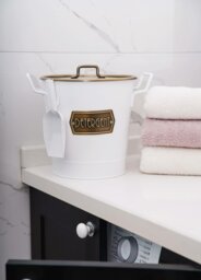 Rackhams White Detergent Storage Box - thumbnail 3