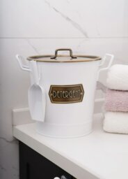 Rackhams White Detergent Storage Box - thumbnail 2