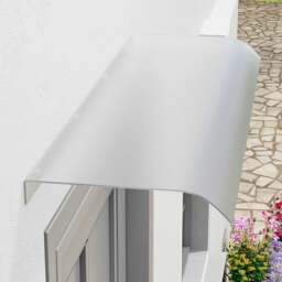 Rackhams 1M / 1.2M / 1.6M / 2M Frosted Awning Canopy for Window and Door - 100 cm - thumbnail 2