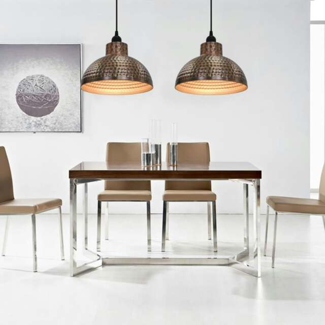 Rackhams Ceiling Lamps 2 pcs Semi-spherical Copper Colour