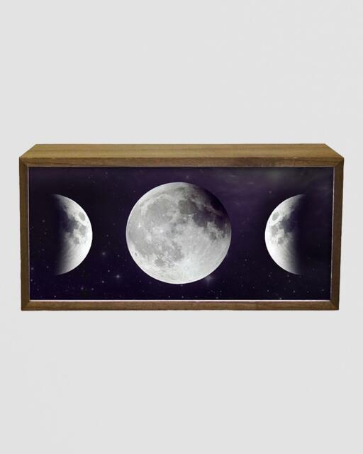 Rackhams Light Box Night Light Moon Phases - image 1