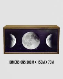 Rackhams Light Box Night Light Moon Phases - thumbnail 3