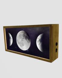 Rackhams Light Box Night Light Moon Phases - thumbnail 2