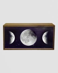 Rackhams Light Box Night Light Moon Phases