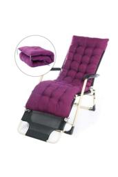 Rackhams 160 cm W x 50cm D Purple Garden Bench Cushion Sun Lounger Cushion - Purple - One Size - thumbnail 4