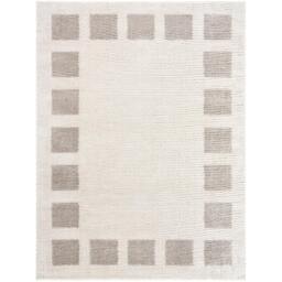 Rackhams Fossay Shag-Washable Beige Grey Modern High Pile Rug - 140 x 200 cm - thumbnail 2