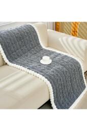 Rackhams Soft & Non-slip Plush Sofa Cover - Medium - thumbnail 5