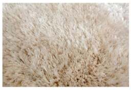 Rackhams Soft Washable Beige Shaggy Rug - SA-02 - Ø 100 cm - thumbnail 3