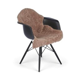 Rackhams New Zealand Sheepskin - Short Curly Wool - Rug 90 cm - Blue Grey - thumbnail 2