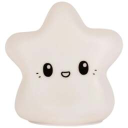 Rackhams Squeezelite Star Night Light - White - One Size - White - thumbnail 1