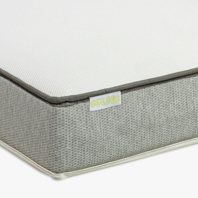 Rackhams The Kub Cubby Dual Fibre Single Mattress, Medium Tension, 190x90x15cm - image 1