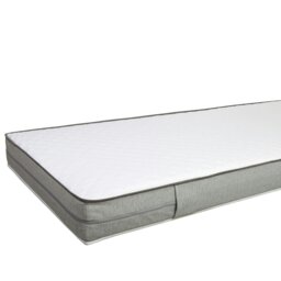 Rackhams The Kub Cubby Dual Fibre Single Mattress, Medium Tension, 190x90x15cm - thumbnail 2